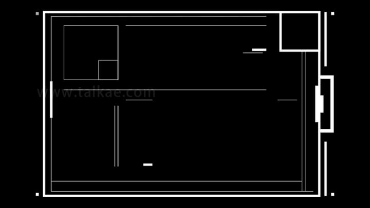 科技界面边框 5